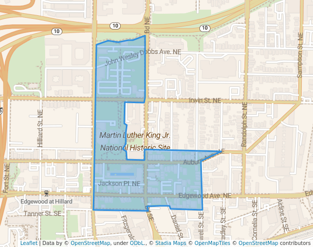 Martin Luther King Jr. National Historic Site