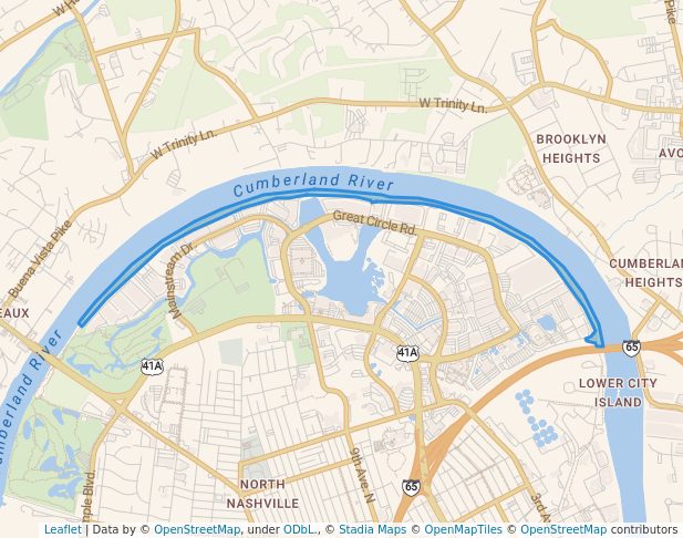 MetroCenter Levee Greenway in Nashville - Thumb 2403