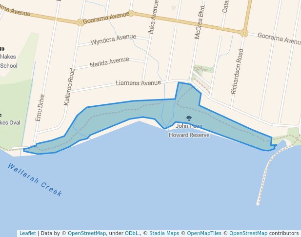 John Peter Howard Reserve