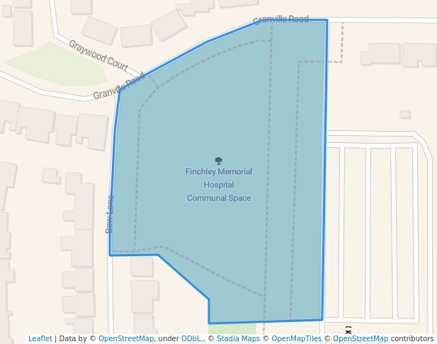 Finchley Memorial Hospital Communal Space