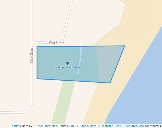 walking in City Park map in Kewaunee