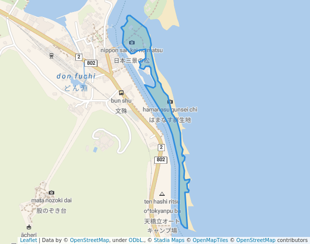 天橋立公園　小天橋