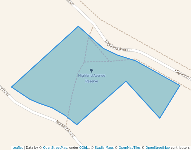 Highland Avenue Reserve