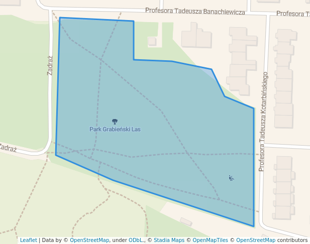 Park Grabieński Las