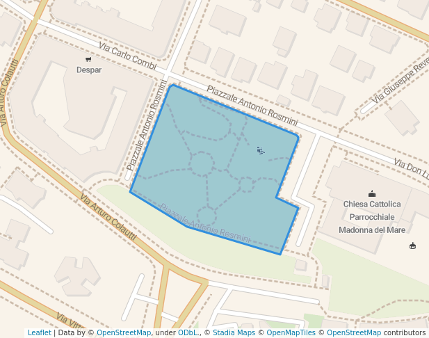 Giardino Comunale Marco Luchetta, Saša Ota, Dario D'Angelo e Miran Hrovatin