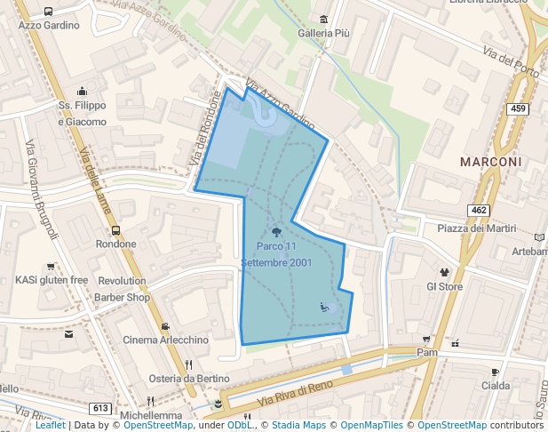 Parco 11 Settembre 2001