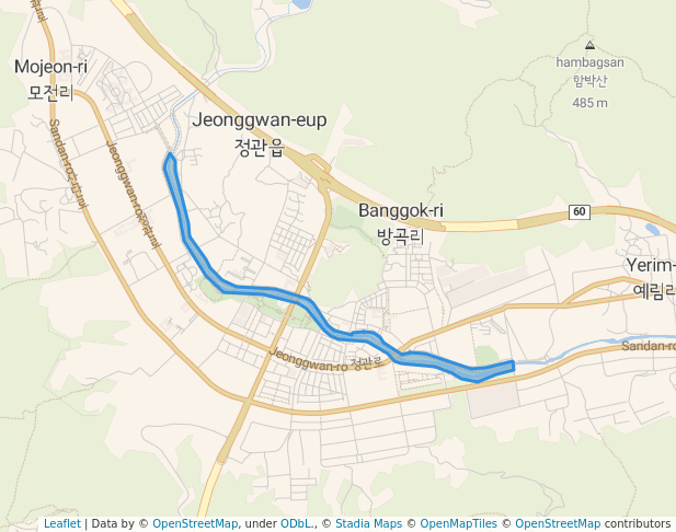 좌광천 생태학습체험 및 산책로