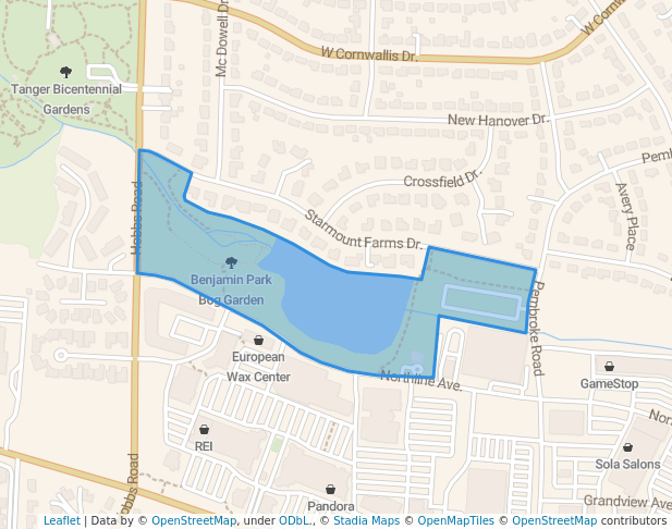 Benjamin Park Bog Garden