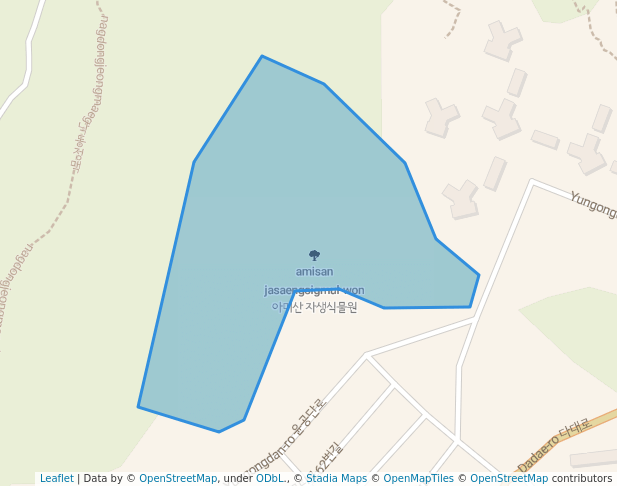 아미산 자생식물원