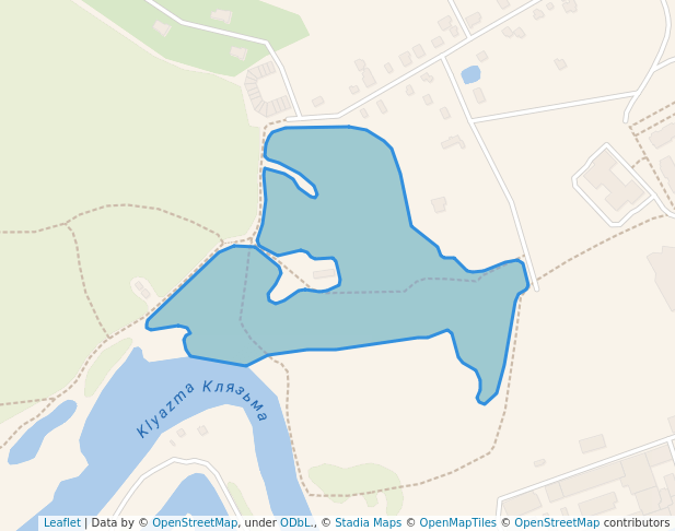 Парк усадьбы Волхонка