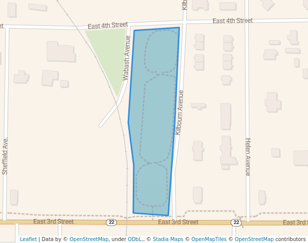 walking in Henry Brooks Memorial Walking Park map in Panama City