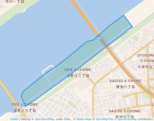 淀川河川公園 海老江地区