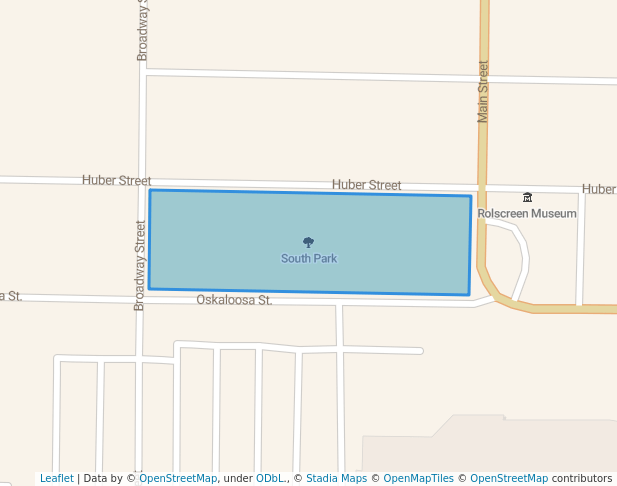 walking in South Park map in Pella