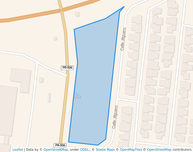 walking in Athletic Park map in Ponce