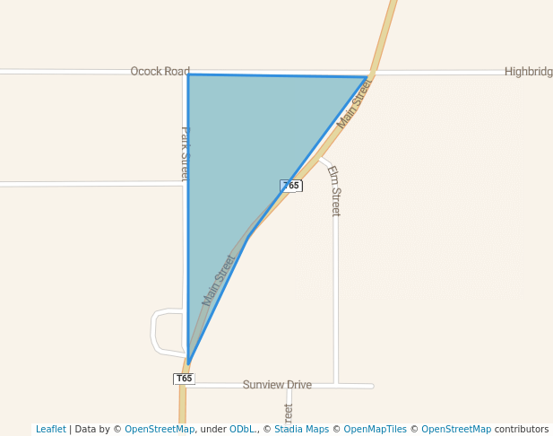 walking in Verterans Park map in Union