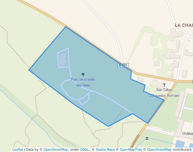 Parc de la salle des fêtes