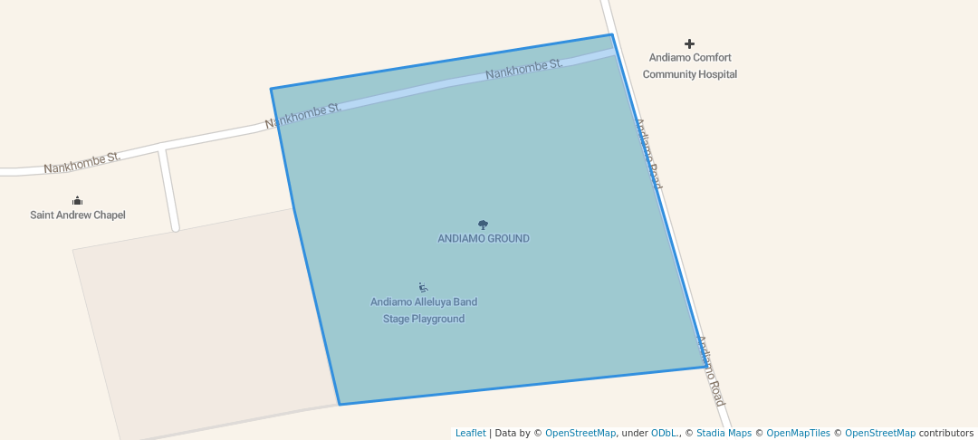 walking in ANDIAMO GROUND map in Balaka