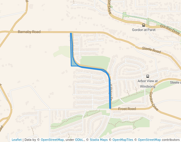 Southridge Drive Recreation Corridor