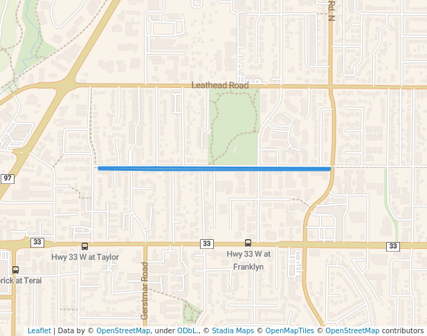 Houghton Road Recreation Corridor