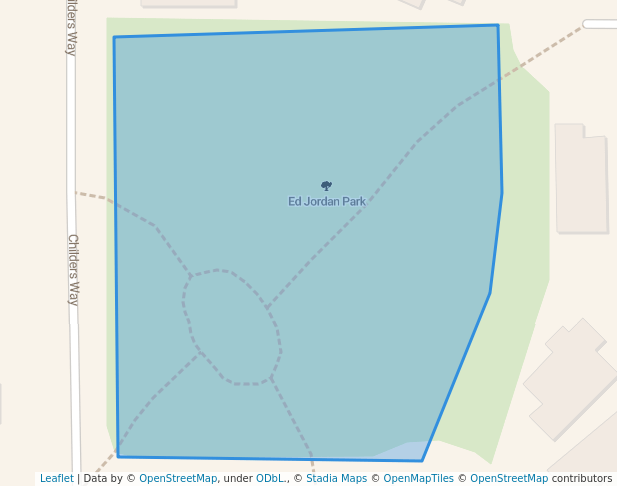 Ed Jordan Park in Saskatoon | Map and Routes