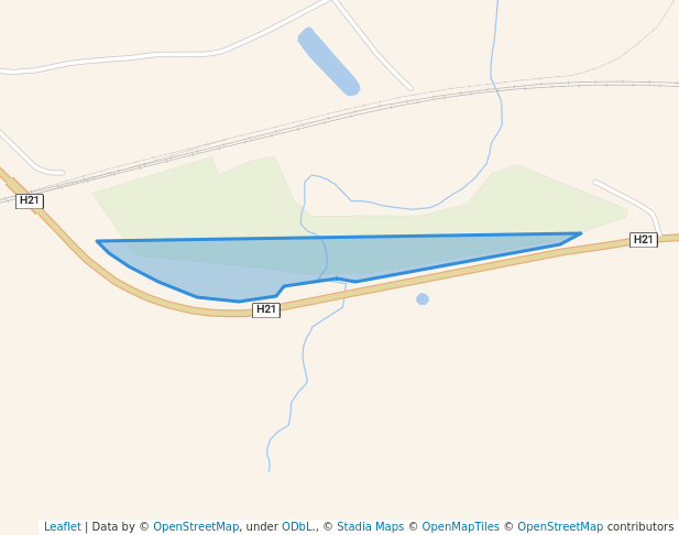 walking in McNeese Wildlife Area map in Ottumwa