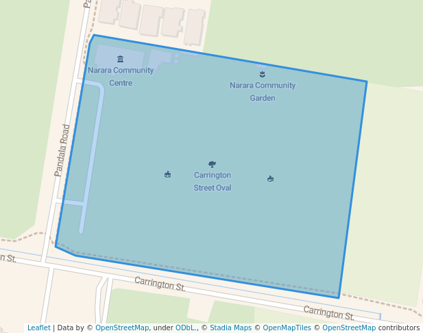 Carrington Street Oval