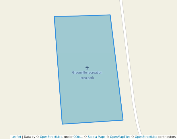walking in Greenville recreation area park map in Greenville