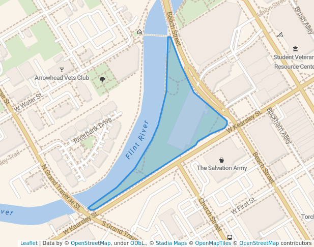 Riverbank Park, Playground Block