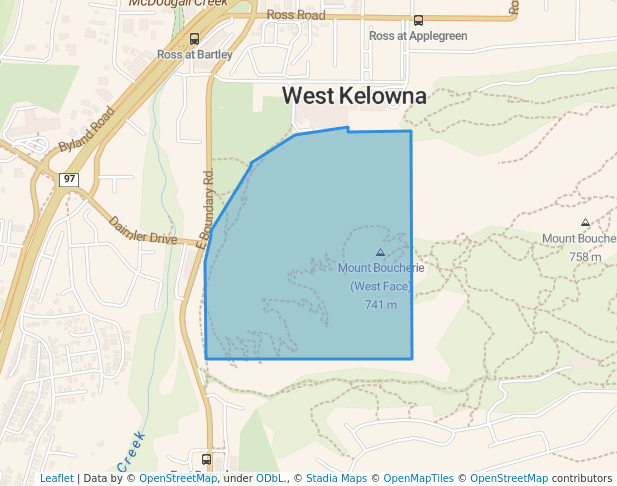 Mount Boucherie Regional Park