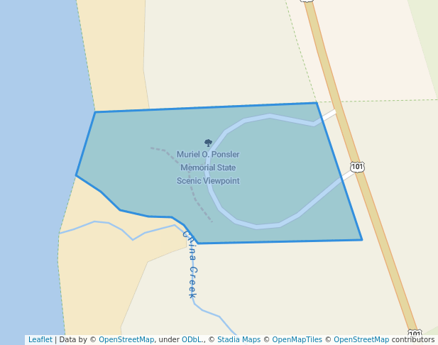 Muriel O. Ponsler Memorial State Scenic Viewpoint