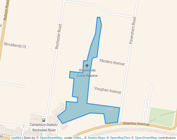 Shrublands Creek Reserve