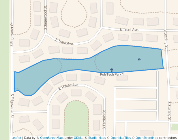 PolyTech Park 1 in Mesa | Map and Routes