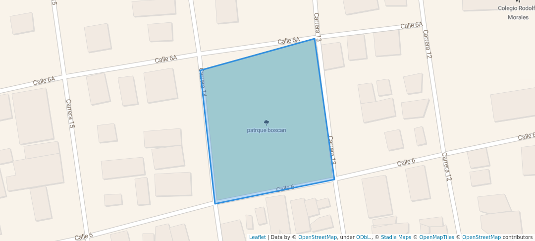 walking in patrque boscan map in Maicao