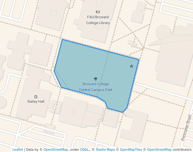 Broward College Central Campus Park