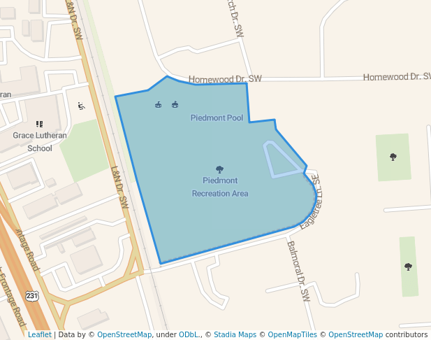 Piedmont Recreation Area