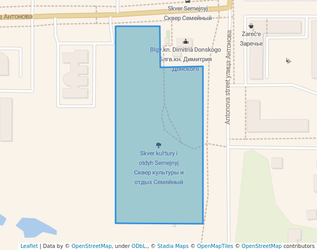 Сквер культуры и отдых Семейный