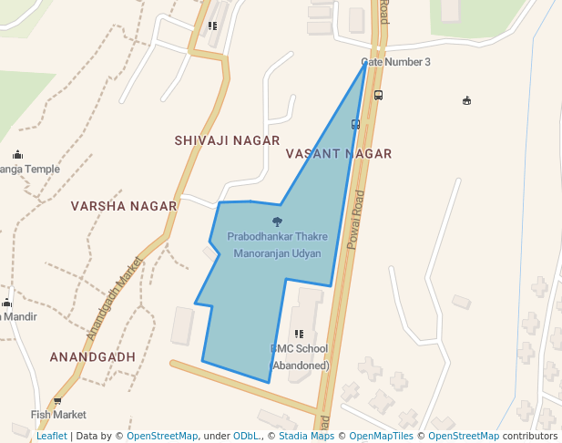 Prabodhankar Thakre Manoranjan Udyan