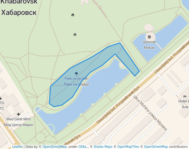 Парк на прудах