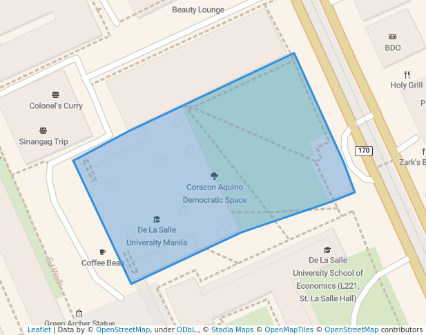 Corazon Aquino Democratic Space