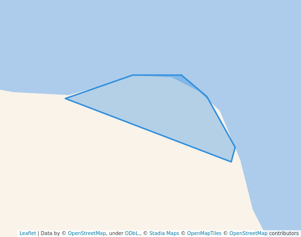 walking in Omakstalia Point map in Naknek