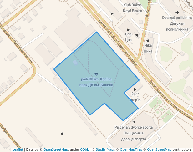 парк ДК им. Конина