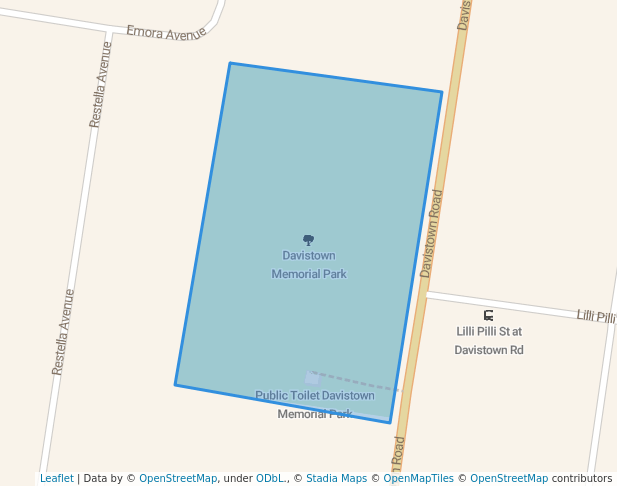 Davistown Memorial Park