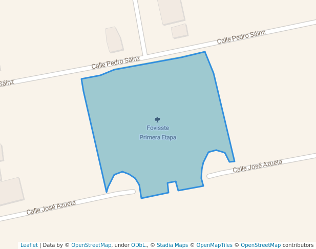 walking in Fovisste Primera Etapa map in Chetumal