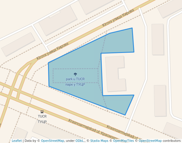 парк у ТУЦР