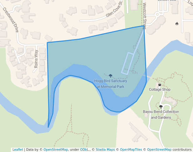 Hogg Bird Sanctuary at Memorial Park