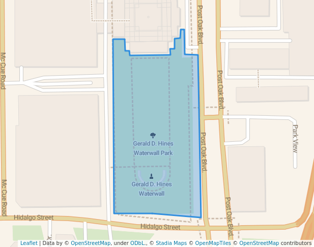 Gerald D. Hines Waterwall Park