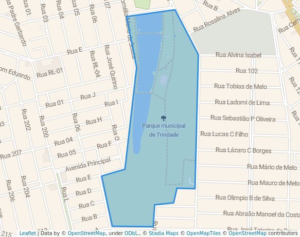 Parque municipal de Trindade