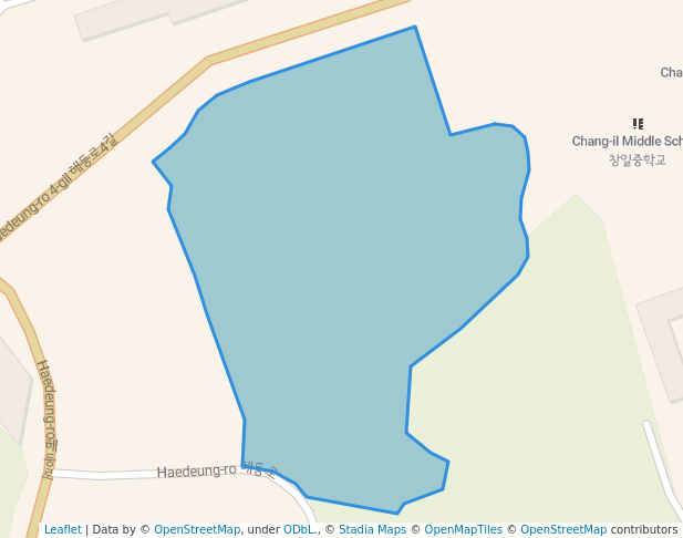 초안산근린공원