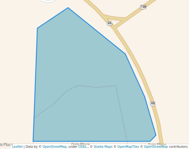 walking in Princeton Park map in Princeton