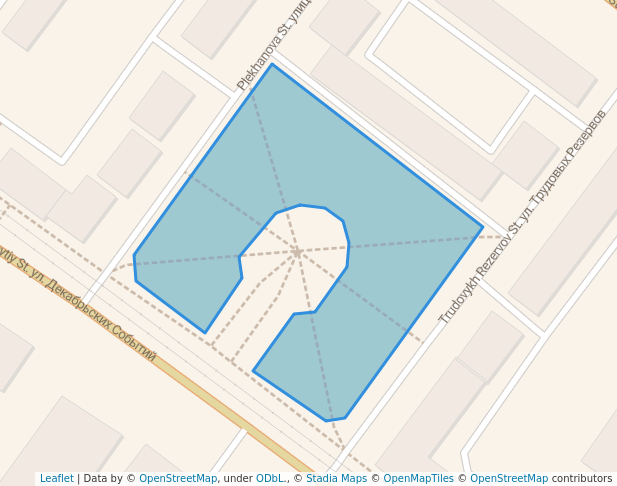 walking in Площадь Декабристов map in Irkutsk